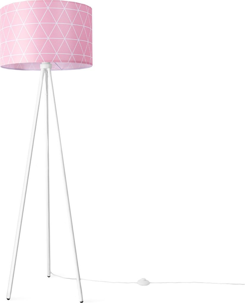 Stehlampe Wohnzimmer Modern E27 Leselampe Stehleuchte Stativ Retro Lampenschirm
