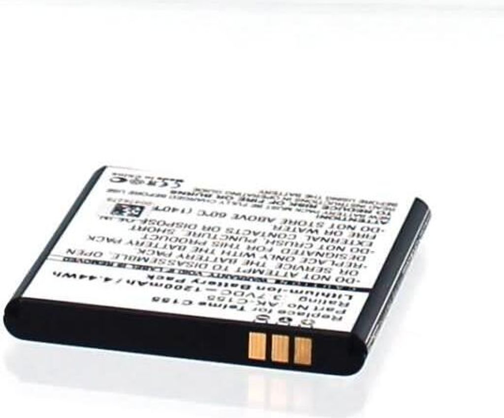 Akku für Emporia C155 Li-Ion 3,7 Volt 1200 mAh schwarz.