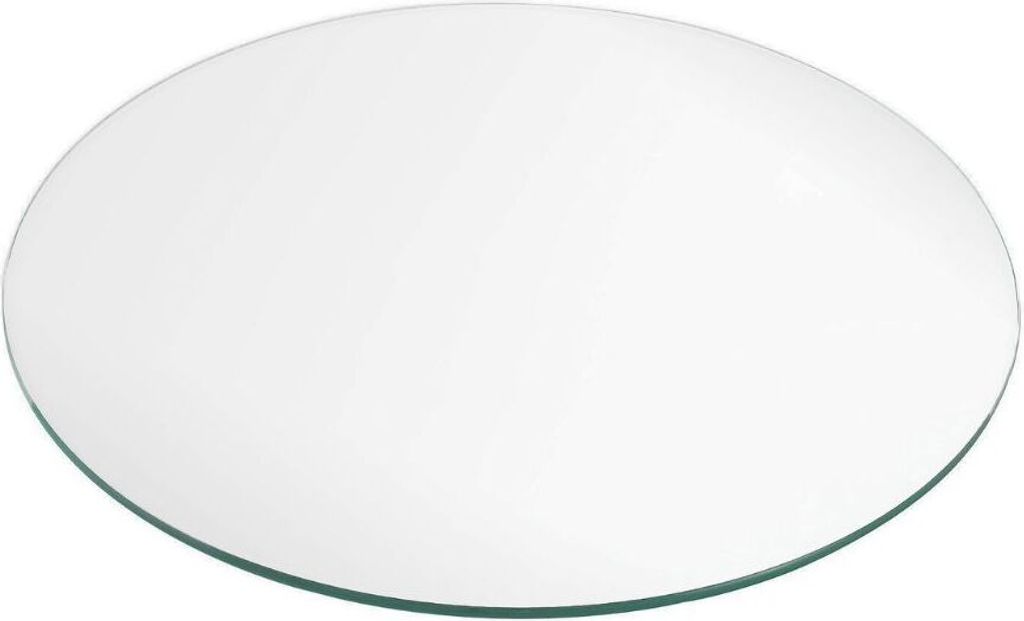 Glasplatte TERRY 70cm Rund 8mm ESG Glas Produktbild 