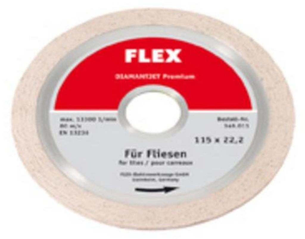 FLEX  Diamantscheibe, Ø115, Fliese, 349011 Produktbild 