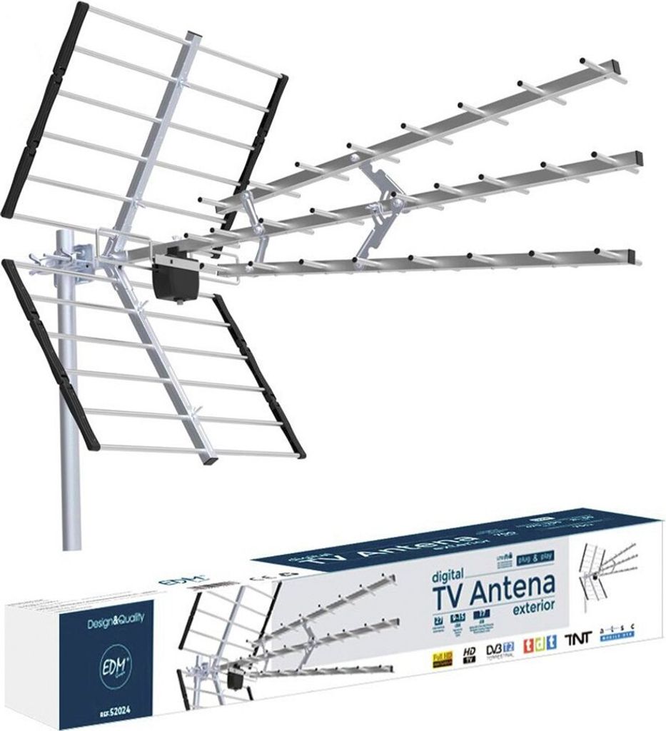 Außenantenne für UKW-Fernsehen 470-694mhz edm