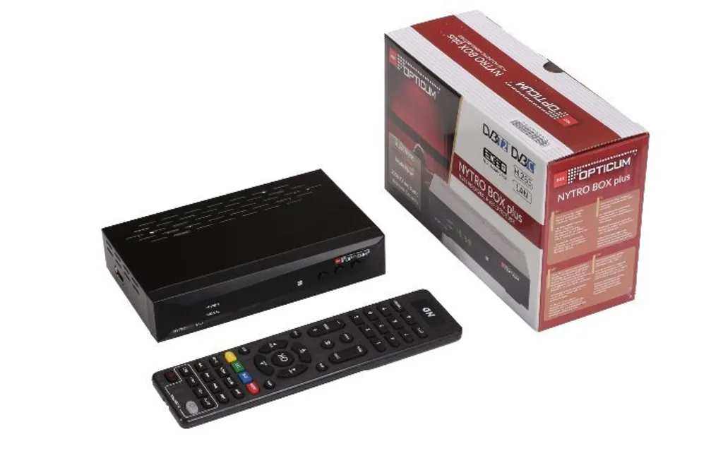 Décodeur DVB-T2 HEVC H.265 Opticum Nytro Box Plus avec Audio Dolby - 6