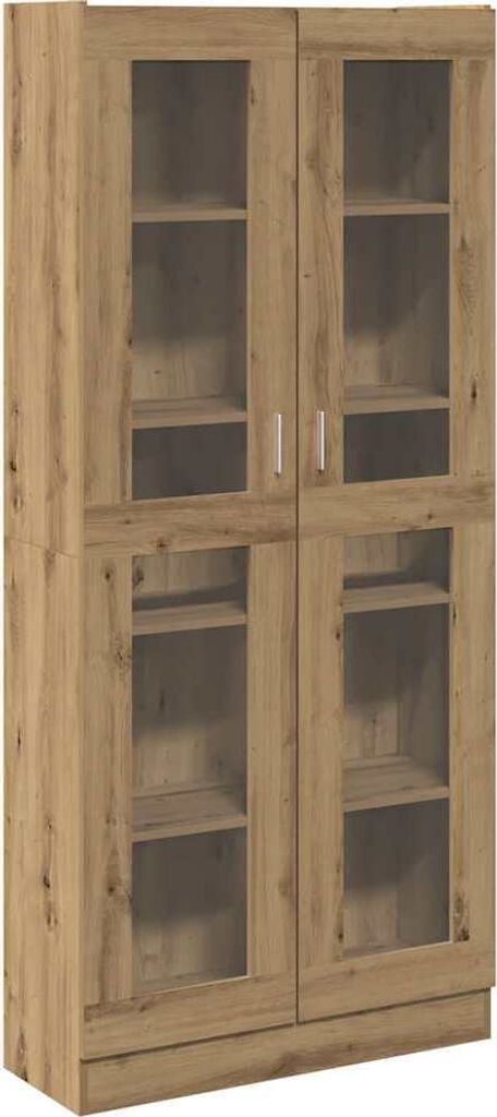 vidaXL Highboard Artisan-Eiche 82,5x30,5x185 cm Produktbild 