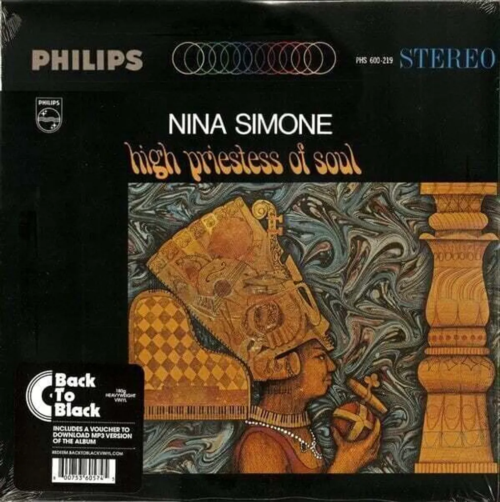 Vinyle Nina Simone Grande prêtresse de la soul Album Jazz Soul Classique