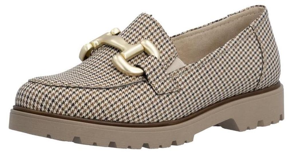 Rieker slippers, beige, maat 43 Productafbeelding 