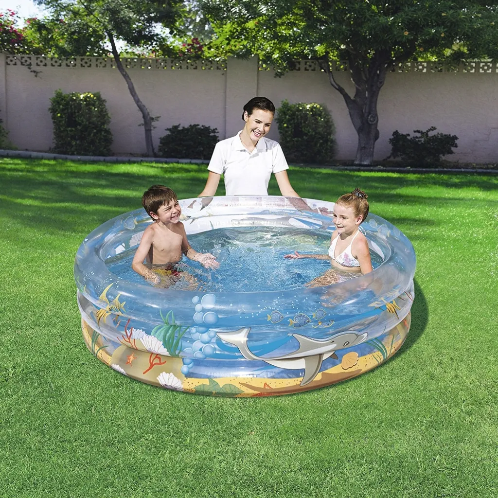 Piscina Gonfiabile Sea Life Bestway 51048 | 170x53cm per Famiglie - 21