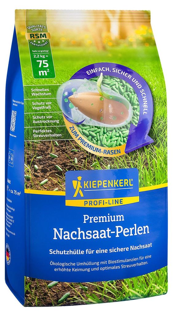 Artikelbild 2 von 'Profi-Line Premium Nachsaatperlen (2,2 Kg)' aus der Kategorie Rasennachsaat