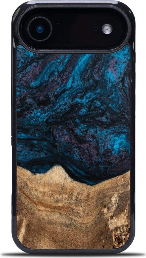 Holzhülle für iPhone Air, Bewood Unique Planets Neptun