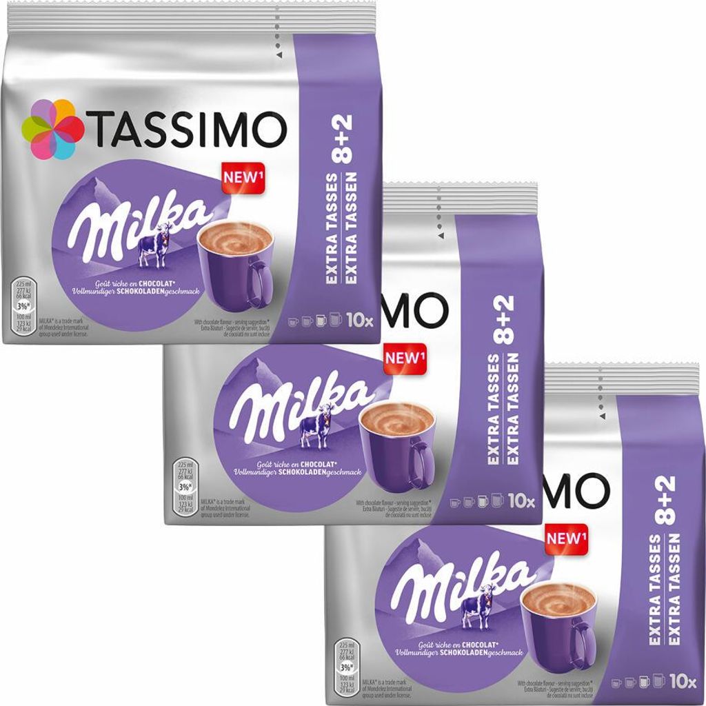 Tassimo Milka Kakao, horúca čokoláda, kapsule, 3 x 10 Obrázok produktu 