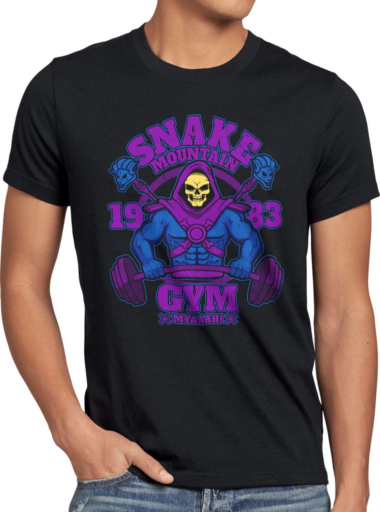A.N.T. Snake Mountain Gym Herren T-Shirt master universe mountain