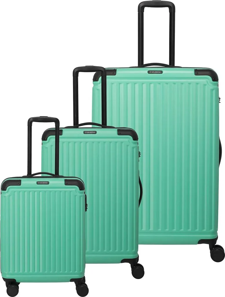 Valise Rigide Travelite Cruise 4W Taille M Turquoise pour vos Voyages