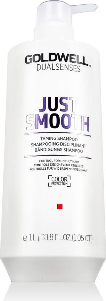 Goldwell Dualsenses Just Smooth Taming Shampoo 1000 ml Produktbild 