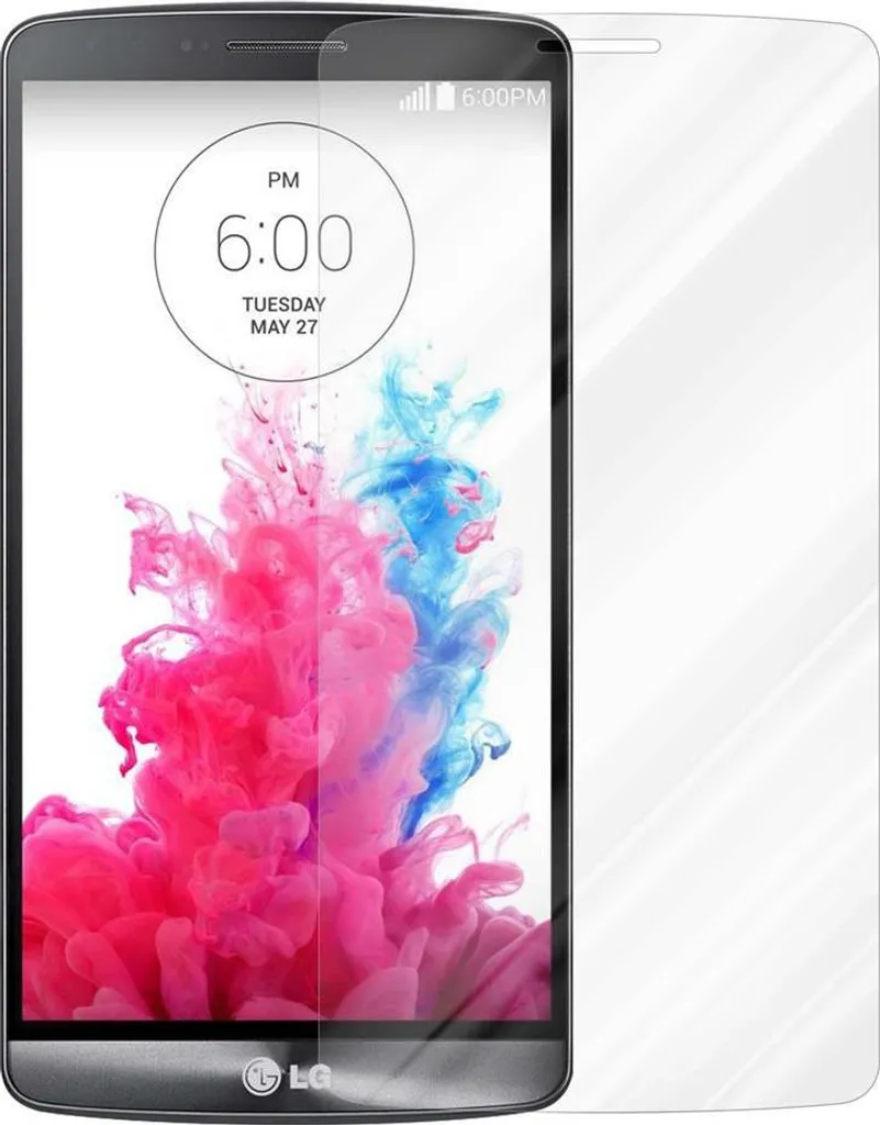 6 Pellicole Protettive Per Display LG G3: Cristallo Trasparente Antigraffio, Durezza 4H, Applicazione Senza Bolle, Made In Germany