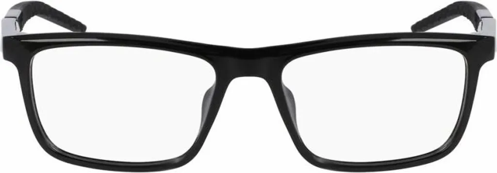 Nike 7057 Occhiali Vista Uomo Nero Opaco - Design Rettangolare 54mm - 2