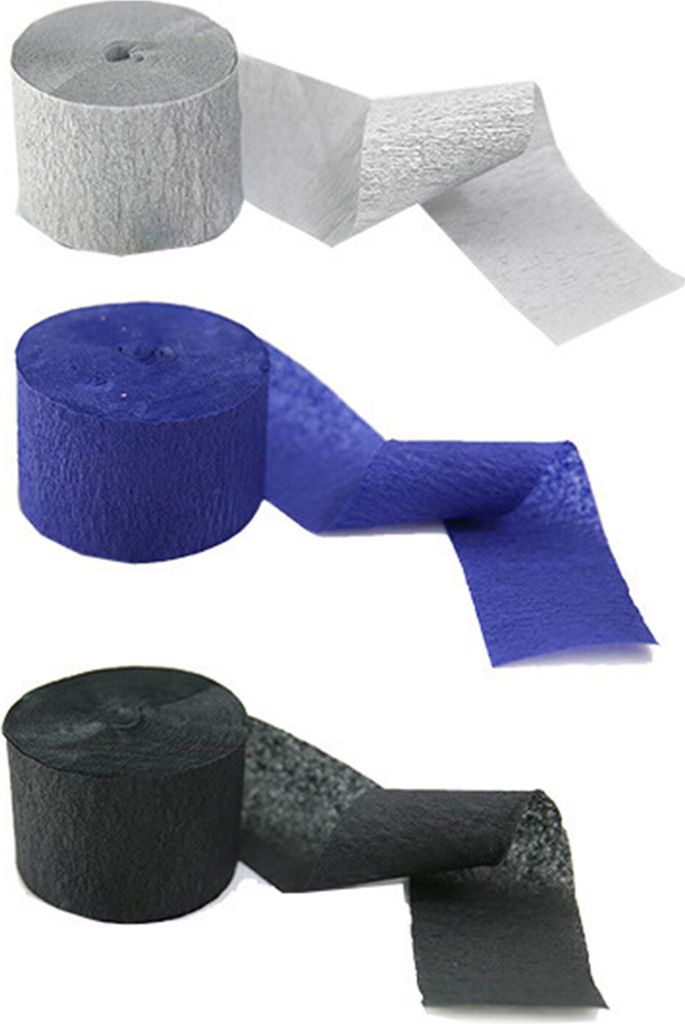3 Roll Crepe Paper Cutter Crepe Paper Streamers Hintergrund Nachbildung für Hochzeit-G