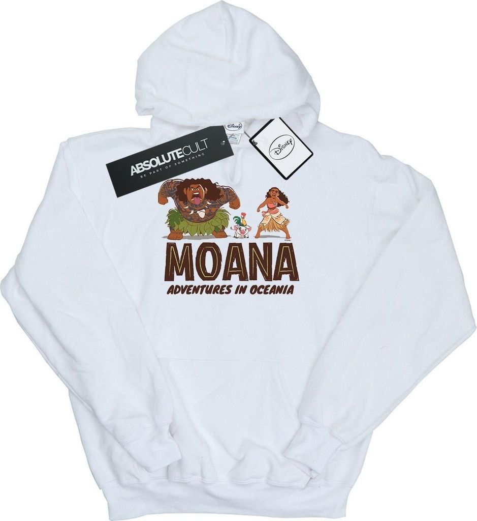 Disney - "Adventures In Oceania" Kapuzenpullover für Herren BI15773 (3XL) (Weiß)