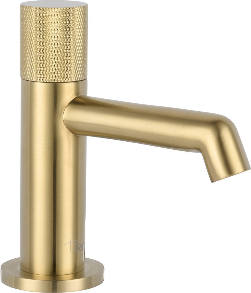 Ben Engraved Cross Kaltwasserhahn für Gaste-WC, Produktbild 