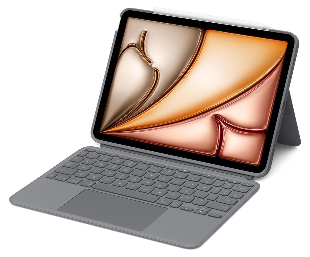 Logitech Combo Touch, QWERTZ, Deutsch, Trackpad, 1,8 cm, 1 Produktbild 