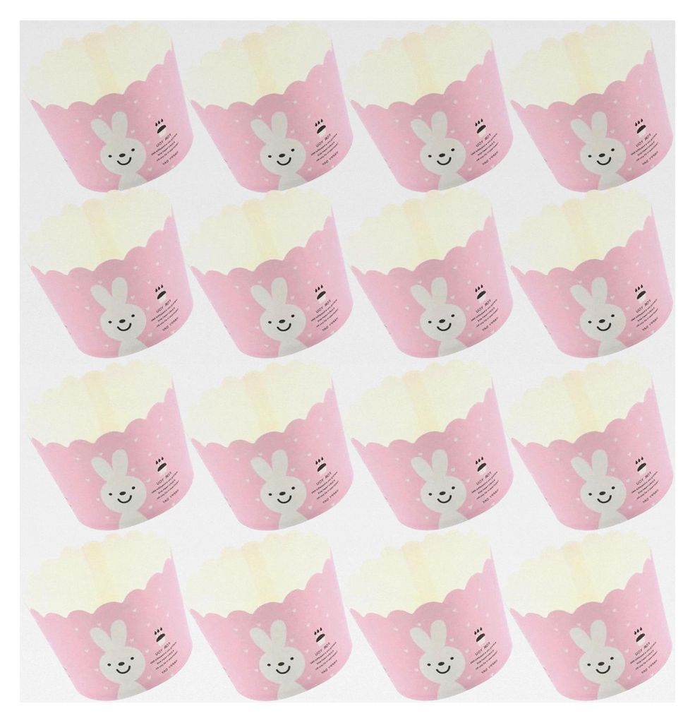 100 Stück Papierbackförmchen für Muffins und Kuchen