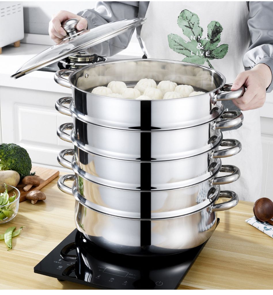 5-lagig Dampfgarer Steamer Fleisch-Gemüsetopf | Kaufland.de