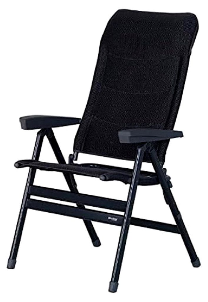 2 X DER - XL 70 cm BREITE KLAPPSTUHL Advancer XL anthrazitgrau - BEINSTÜTZE GEGEN AUFPREIS