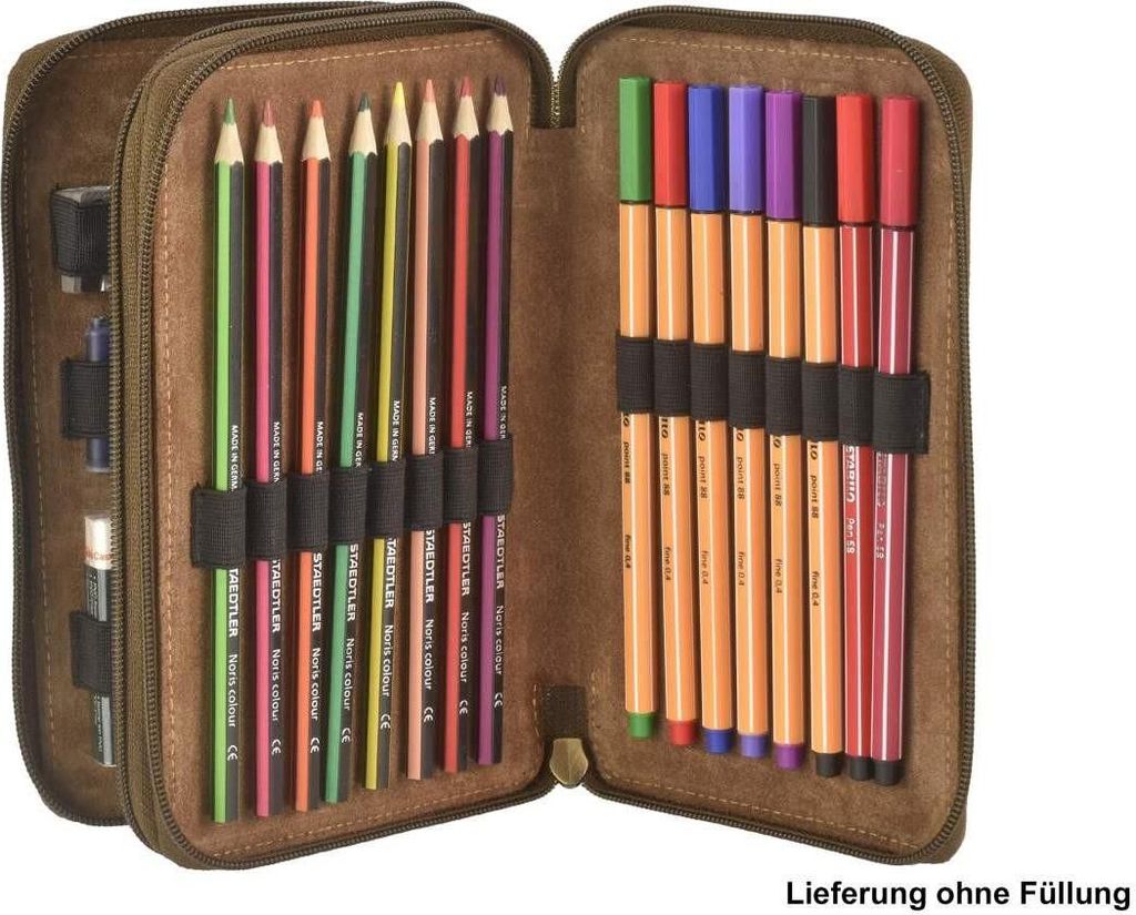 Greenburry Vintage Stifteetui Leder 13 cm Produktbild 25