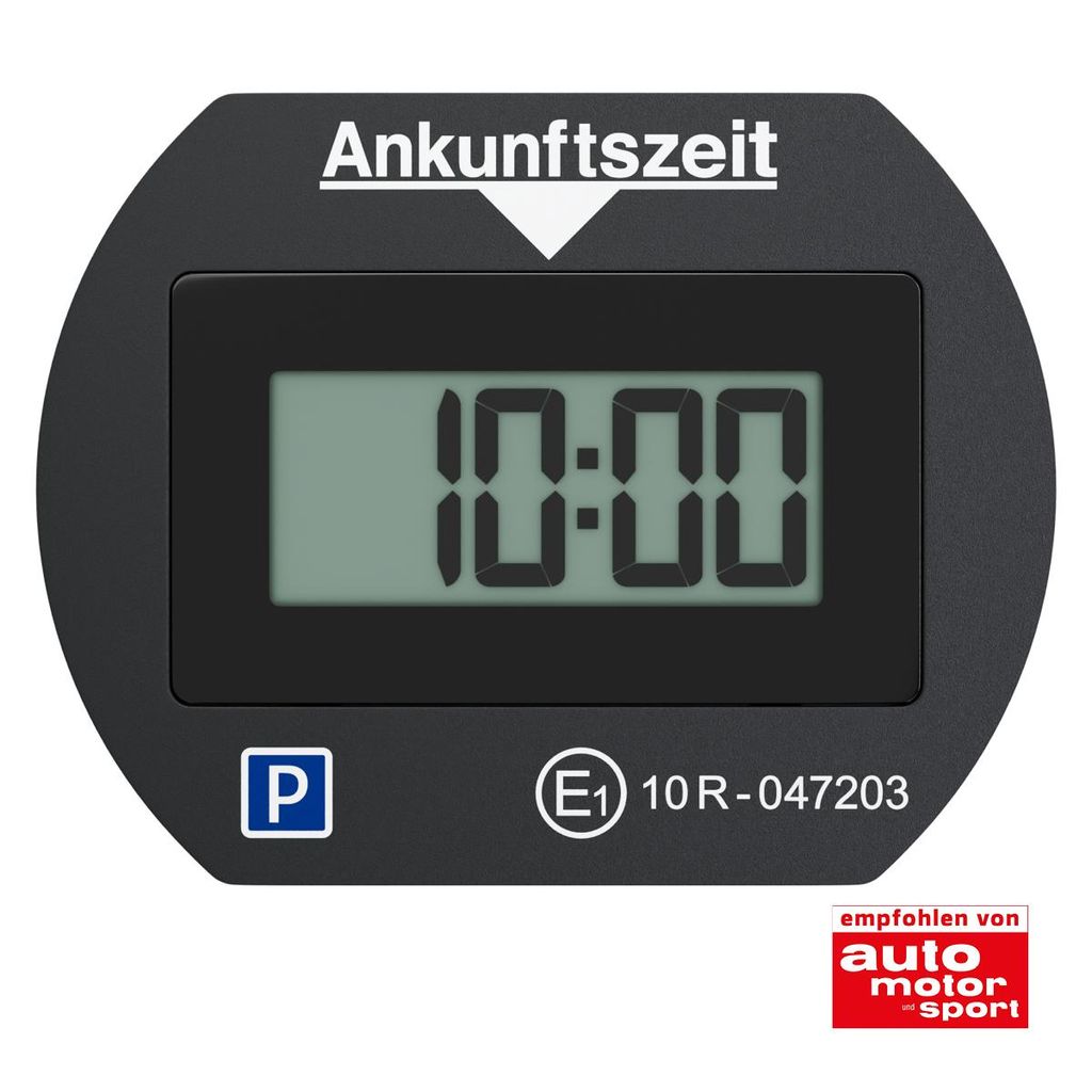 Needit Park Lite Schwarz elektronische Parkscheibe Produktbild 