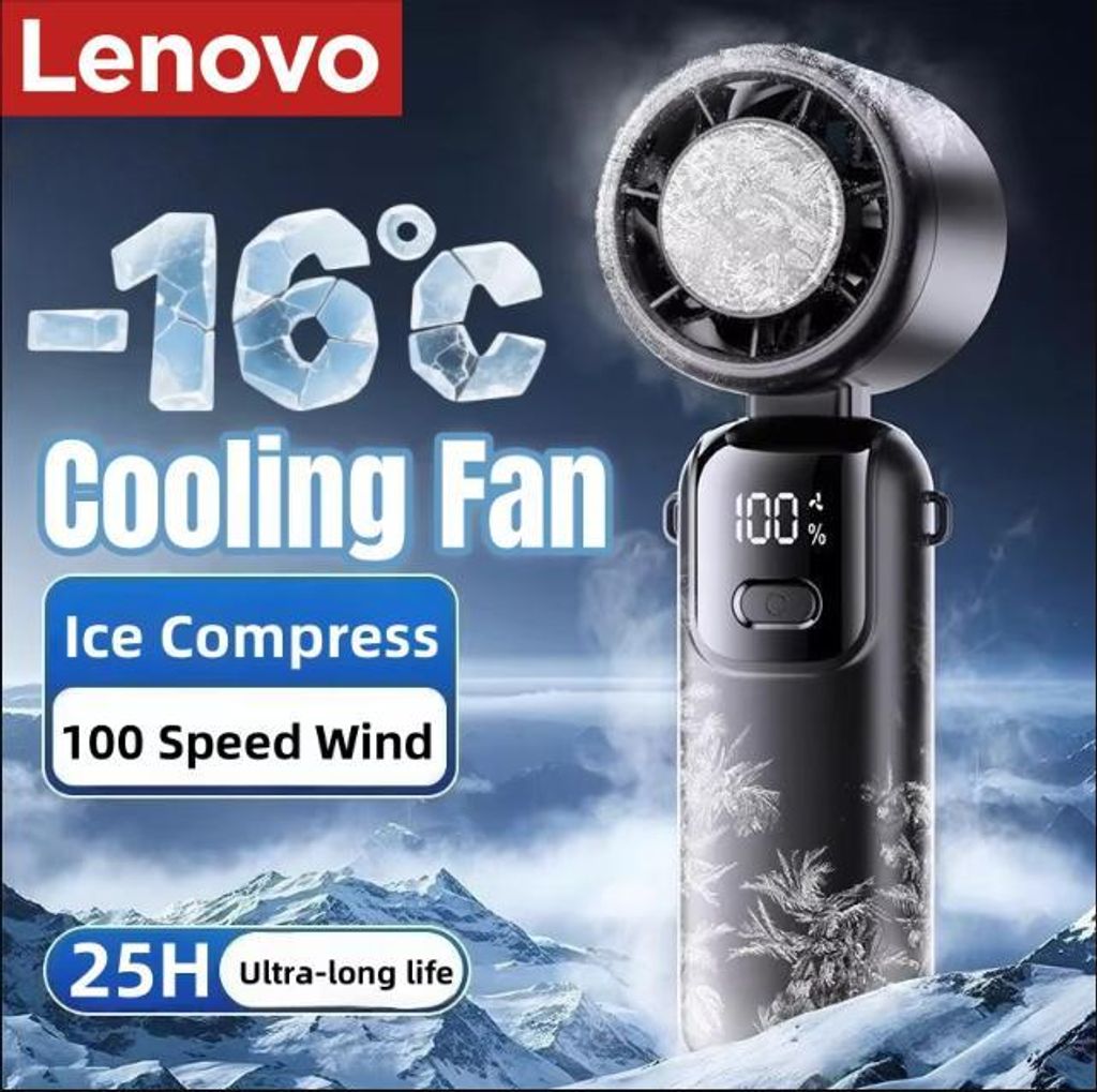 Lenovo S17 Ice Cooling Handventilator 100 Stufen 4000mAh Produktbild 