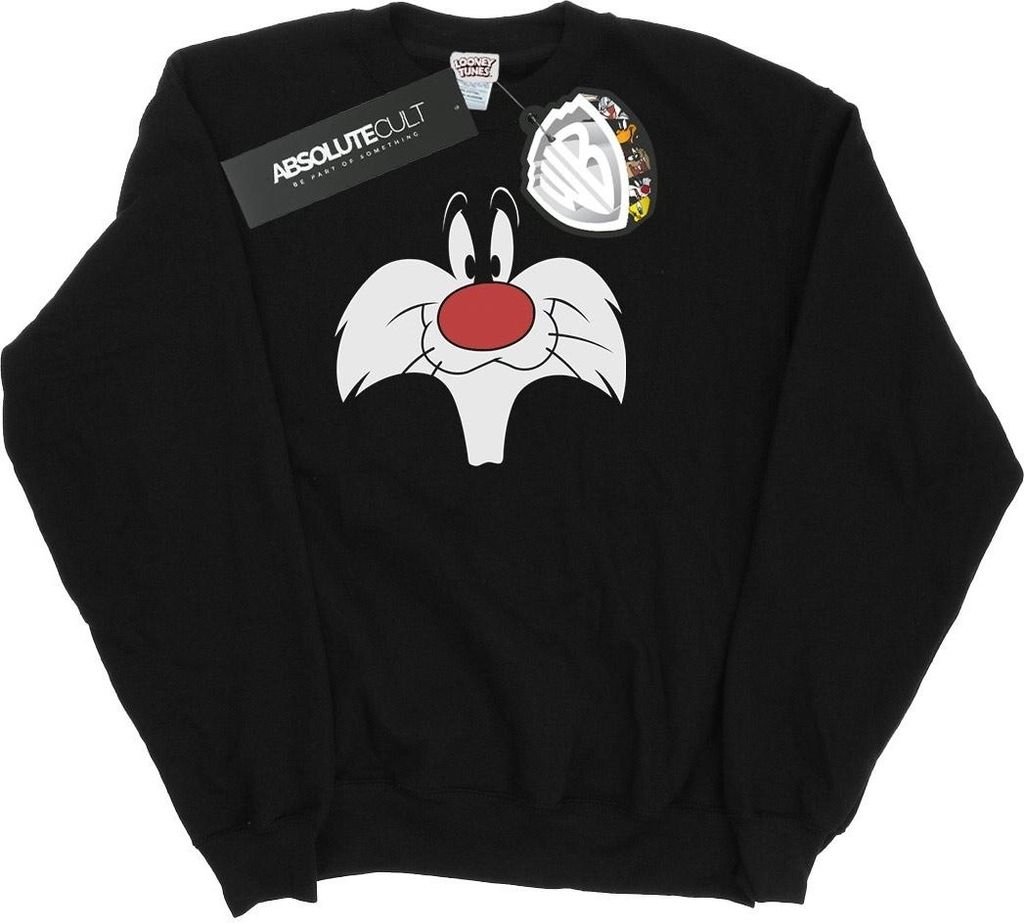 Looney Tunes - Sweatshirt für Herren BI32252 (S) (Schwarz)