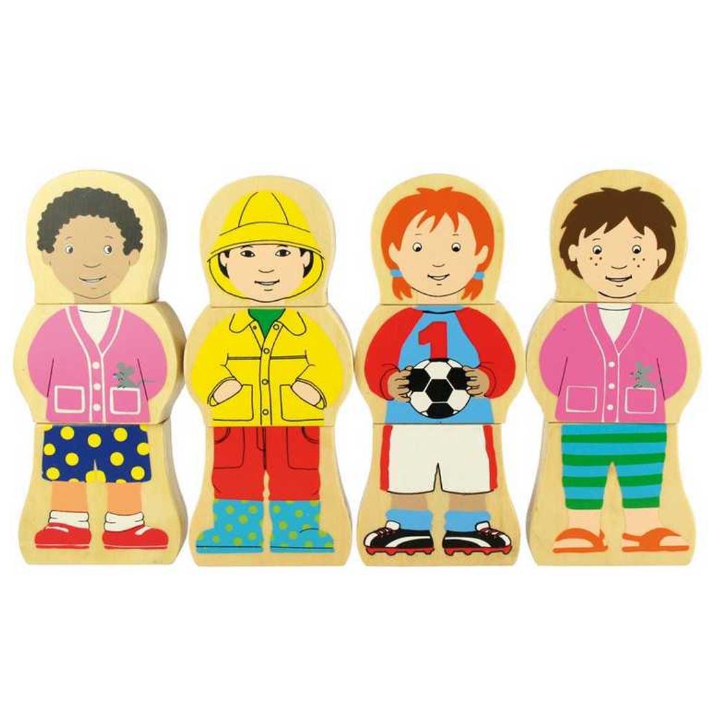 Bigjigs Toys Holzpuzzle Nationalitäten