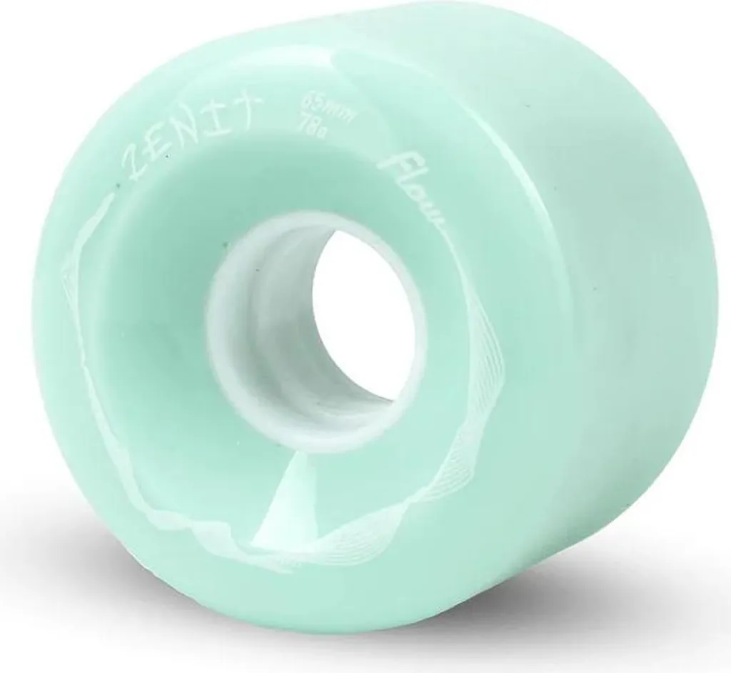 Roues Skateboard Zenit Flow Teal pour Trajets Urbains et Balades Douces