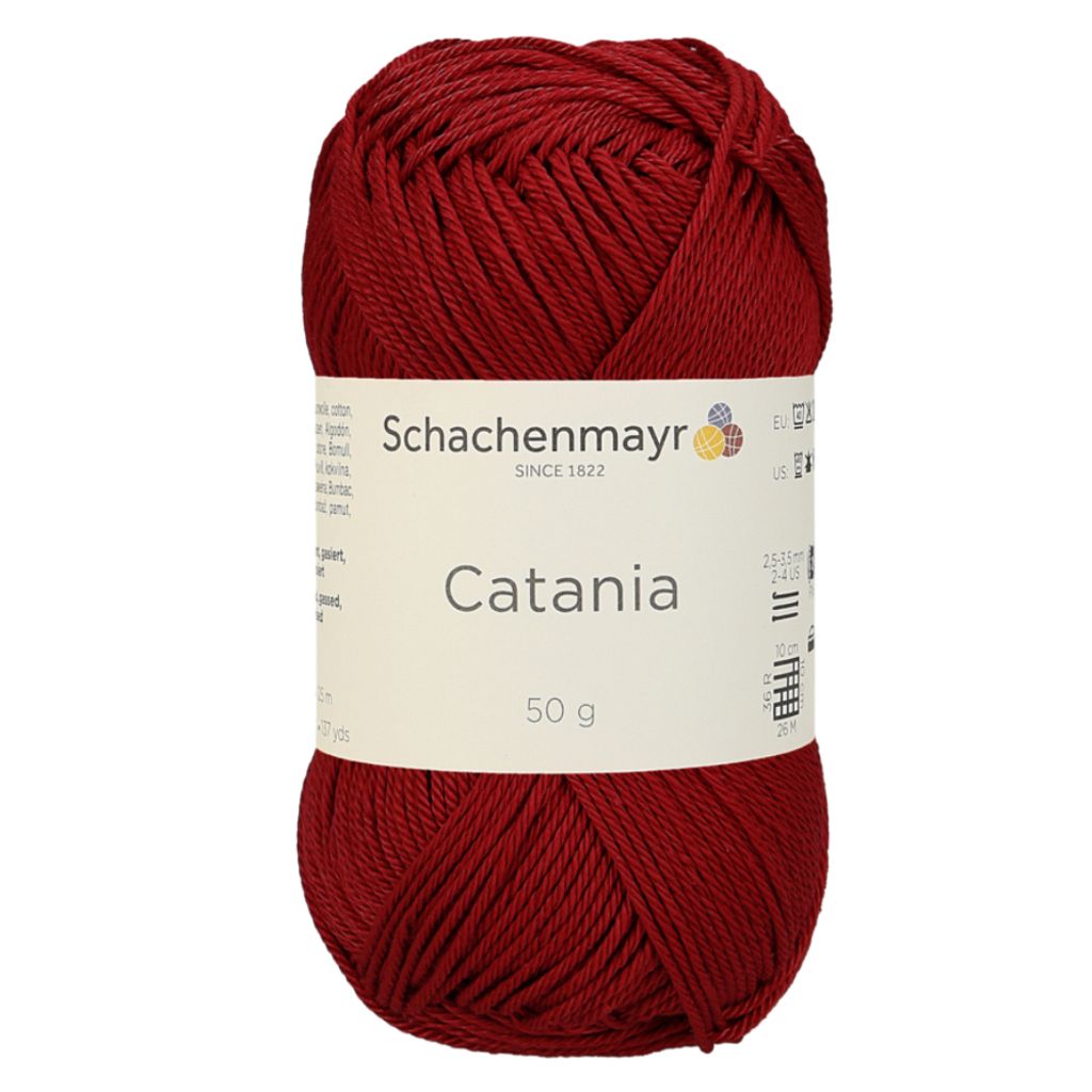 Schachenmayr Catania, 50g Kirsche Handstrickgarne Produktbild