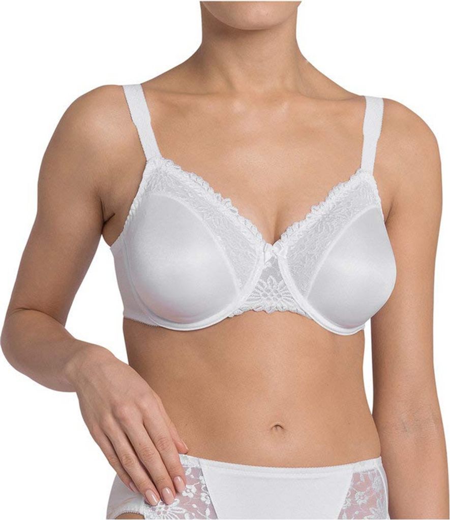 Triumph White Ladyform Soft W Minimizer-BH mit Bügeln, Größe 90F