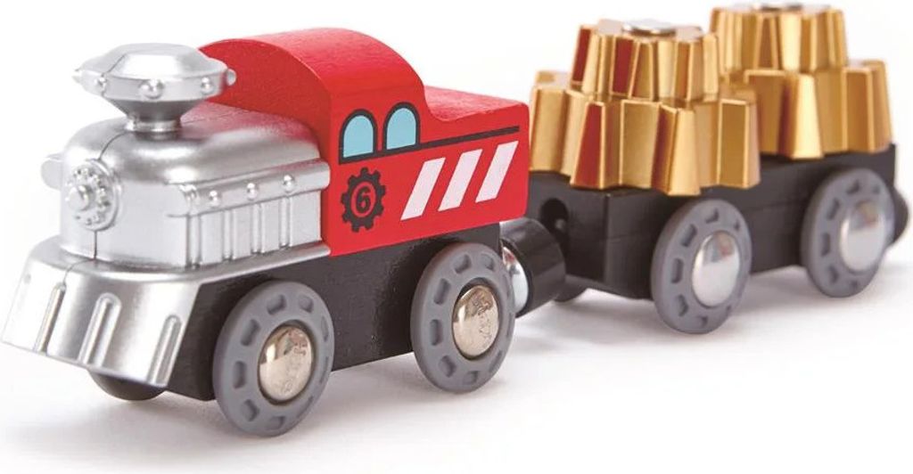 Jouet Hape train en bois à crémaillère - Set de chemin de Image du produit 