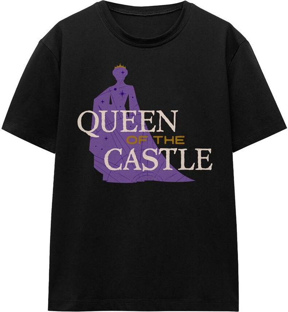 Wish - "Queen Of The Castle" T-Shirt für Herren/Damen Uni TV17129 (XXL) (Schwarz)