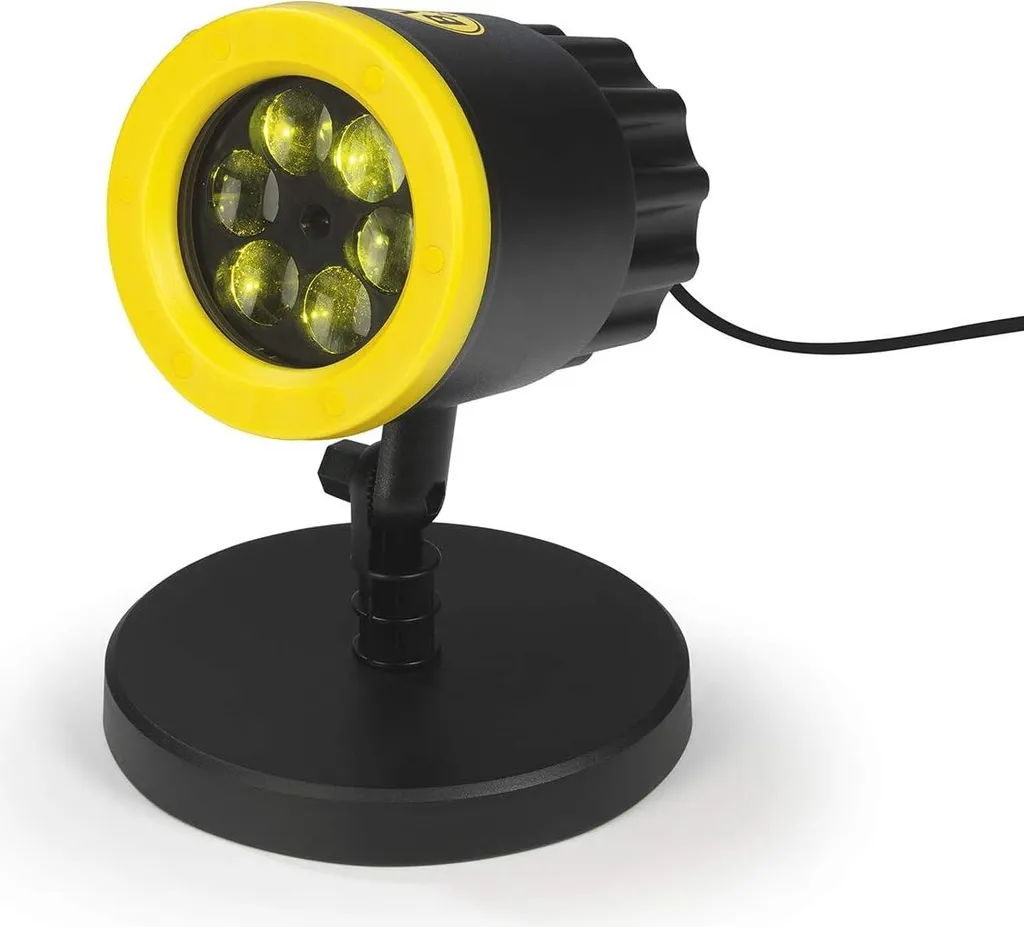 Projecteur à LED BVB Dortmund avec Projection Logo Jaune et Noir