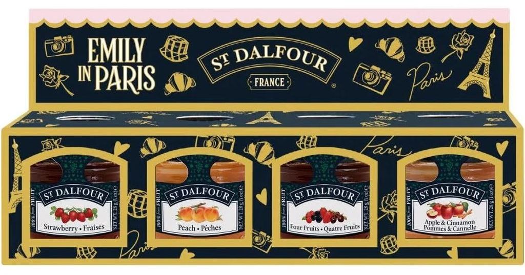 St Dalfour Emily in Paris Mini Fruchtaufstrich Probierset: Produktbild 