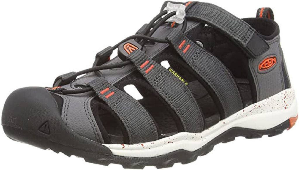 Keen Kinder Sandale 'Newport Neo H2' magnet/spicy orange, Kinder:34 EU
