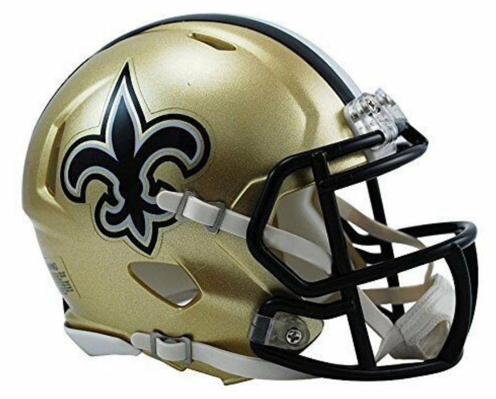 Riddell Speed Mini Helmet Club Saints Fanzone Artikel Produktbild 
