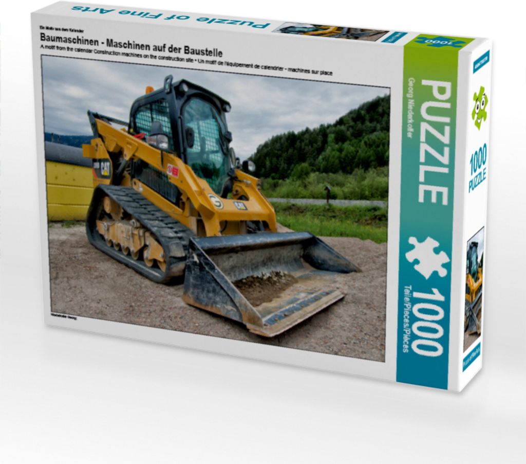 CALVENDO Puzzle Ein Motiv aus dem Kalender Baumaschinen - Produktbild 