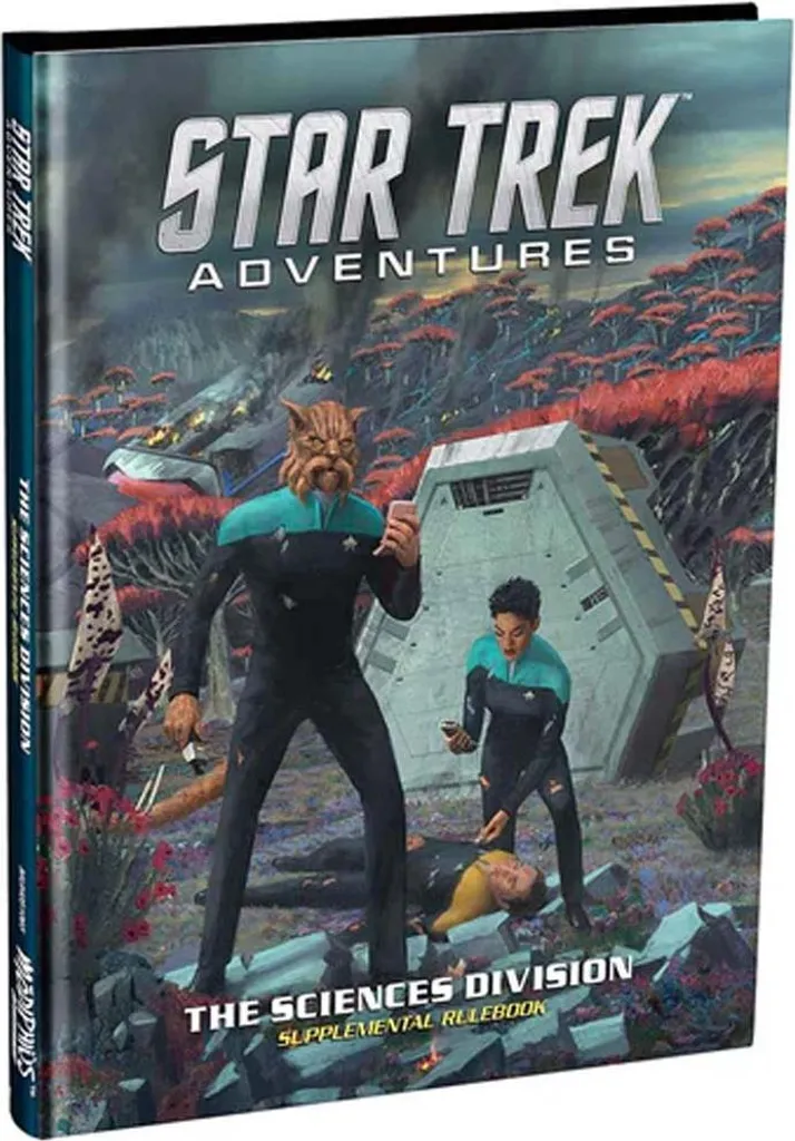Livre de règle Sciences Division Star Trek Adventures JDR Rigide
