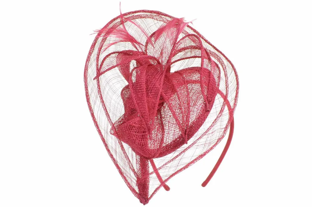 Serre-tête Ovale Sinamay Seeberger - Confort et Coiffure Mariage Stable