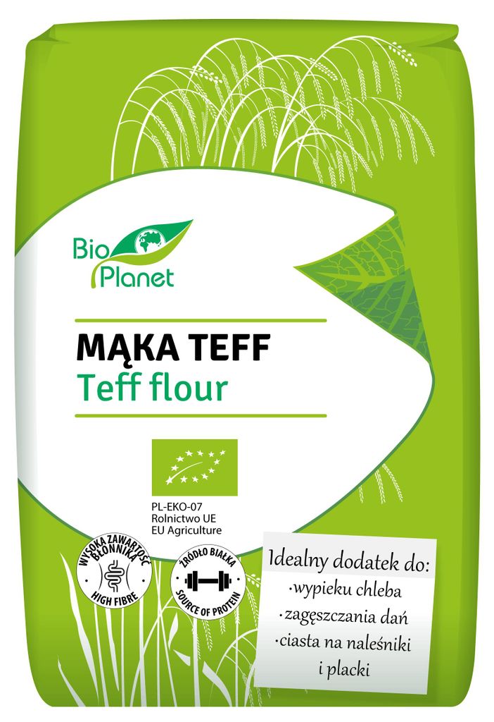 MĄKA TEFF BIO 400 g - BIO PLANET