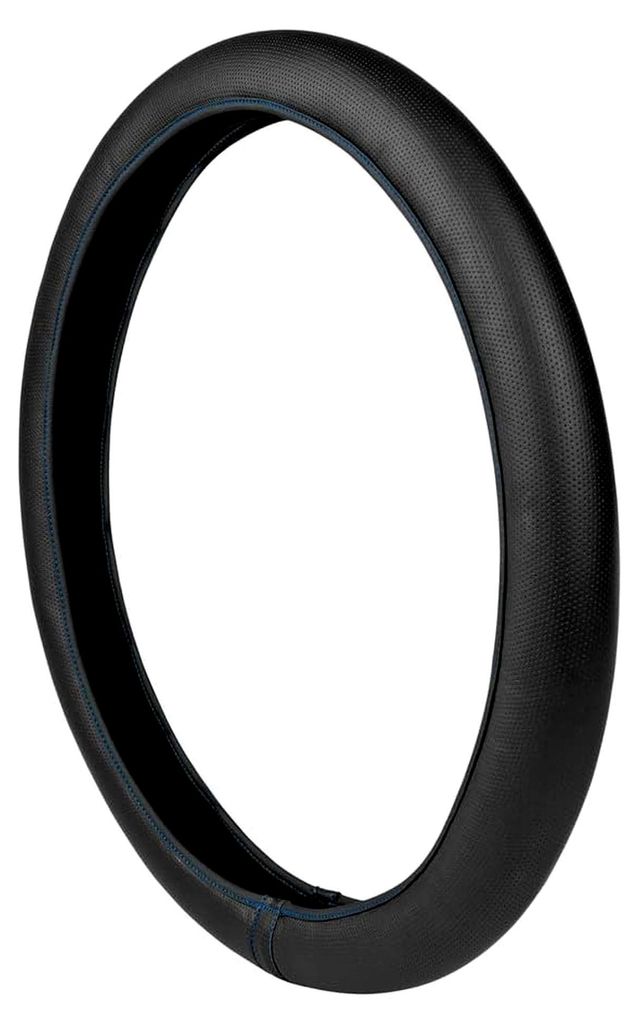 Lenkradbezug Blau schwarz