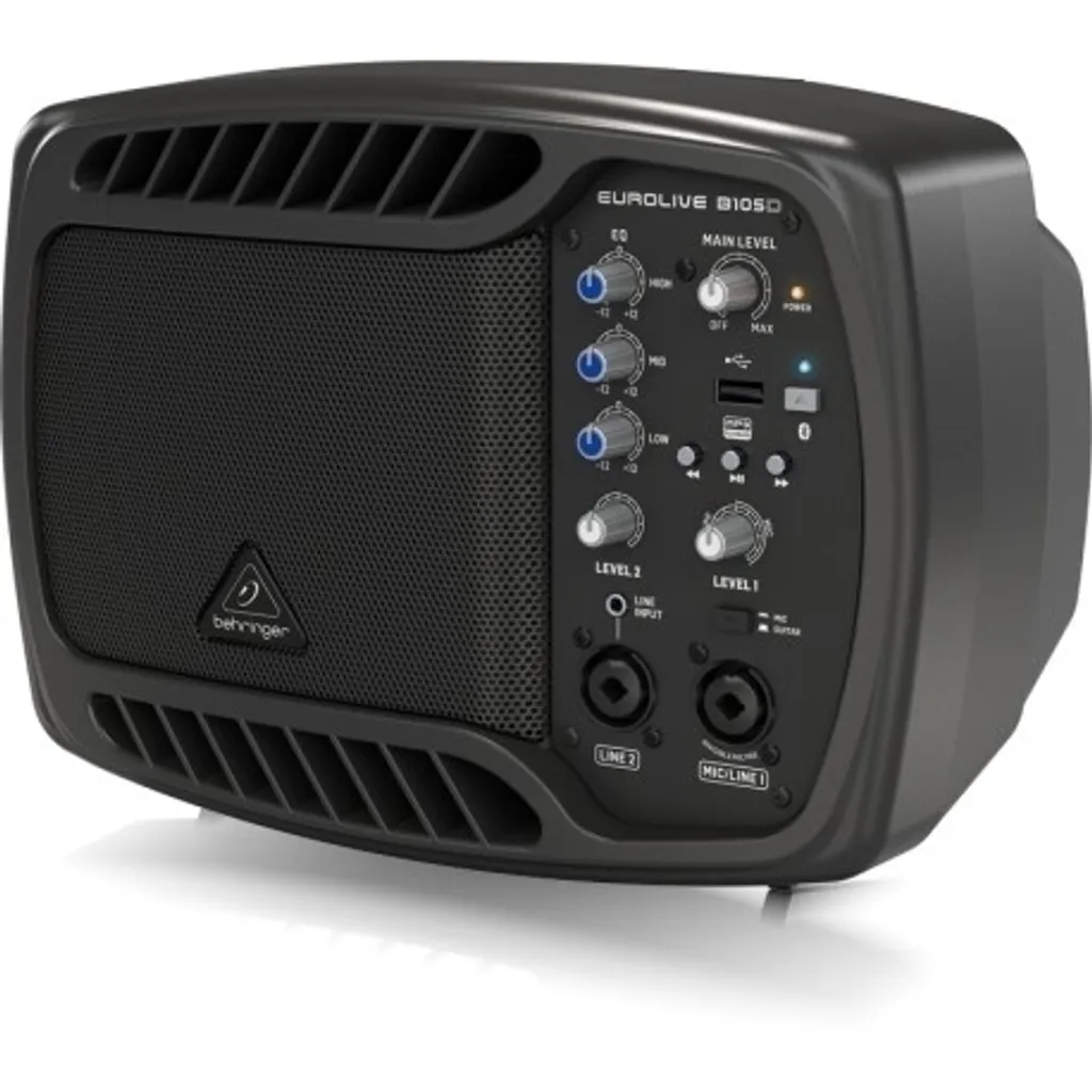 Behringer B105D Enceinte Mobile 50W Bluetooth et Port USB MP3 Intégré - 7