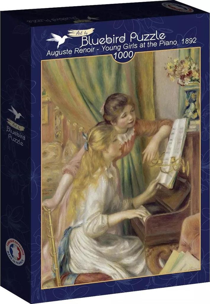 Puzzle de 1 000 pièces. Auguste Renoir. Jeunes femmes au Image du produit 