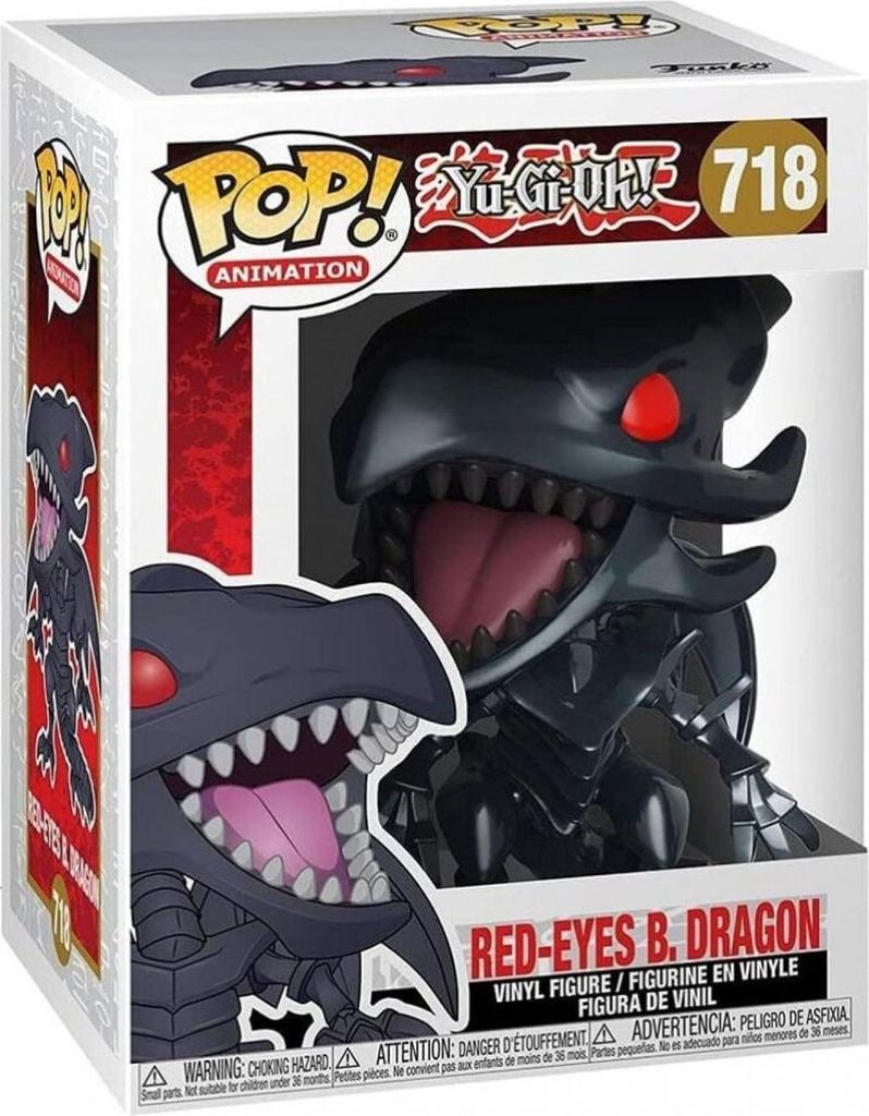 Yu-Gi-Oh - Red-Eyes B. Dragon 718 - Funko Pop! - Vinyl Produktbild 