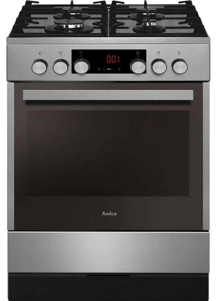 Amica SHEG 914121 E Ed Kombi-Gasherd 60cm Gaskochfeld A Produktbild 