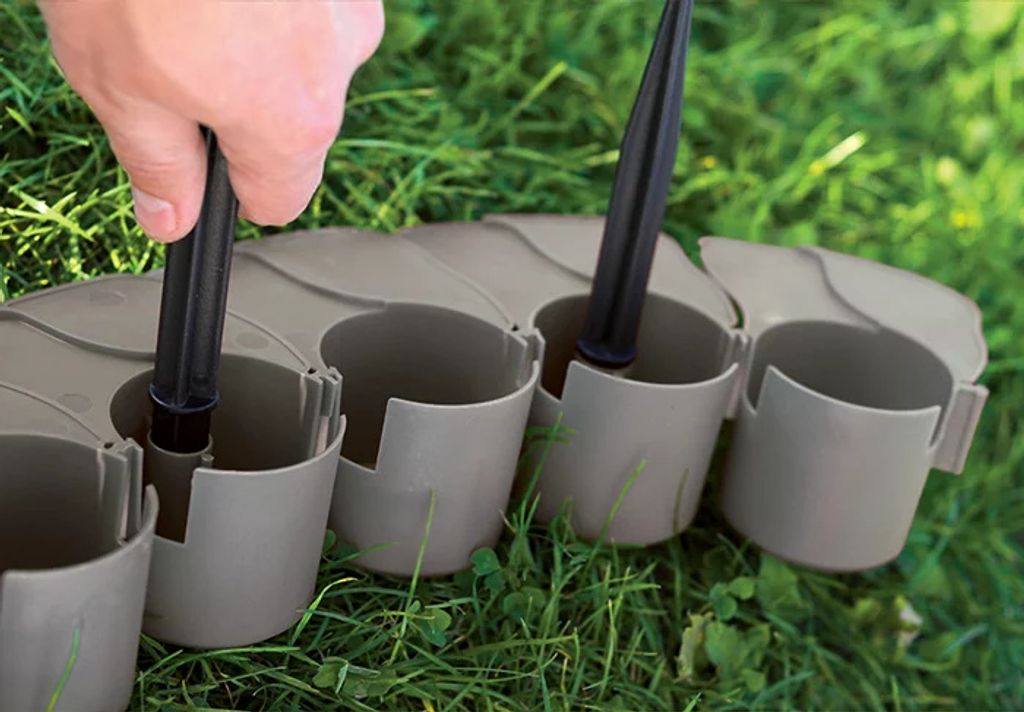 Záhradná palisáda GRASS 405 cm terakota Obrázok produktu 28