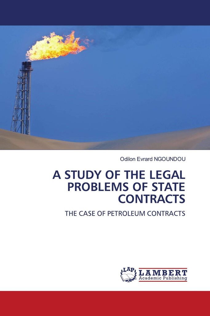 A Study Of The Legal Problems Of State Contracts